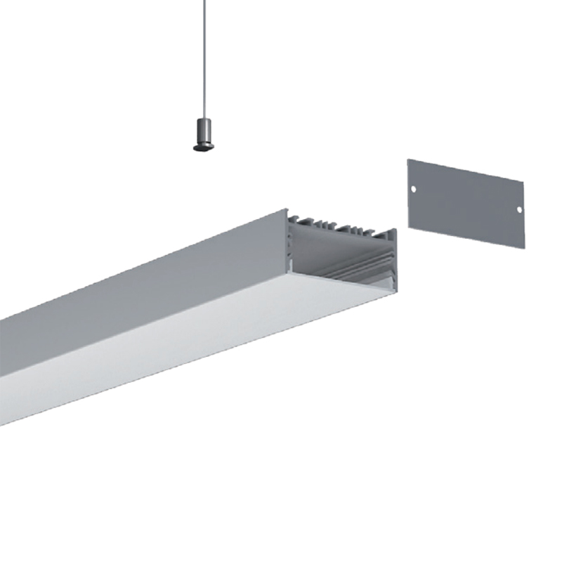 Pendant Lighting Aluminum LED Channel For LED Strip - Inner Width 75mm(2.95inch)
